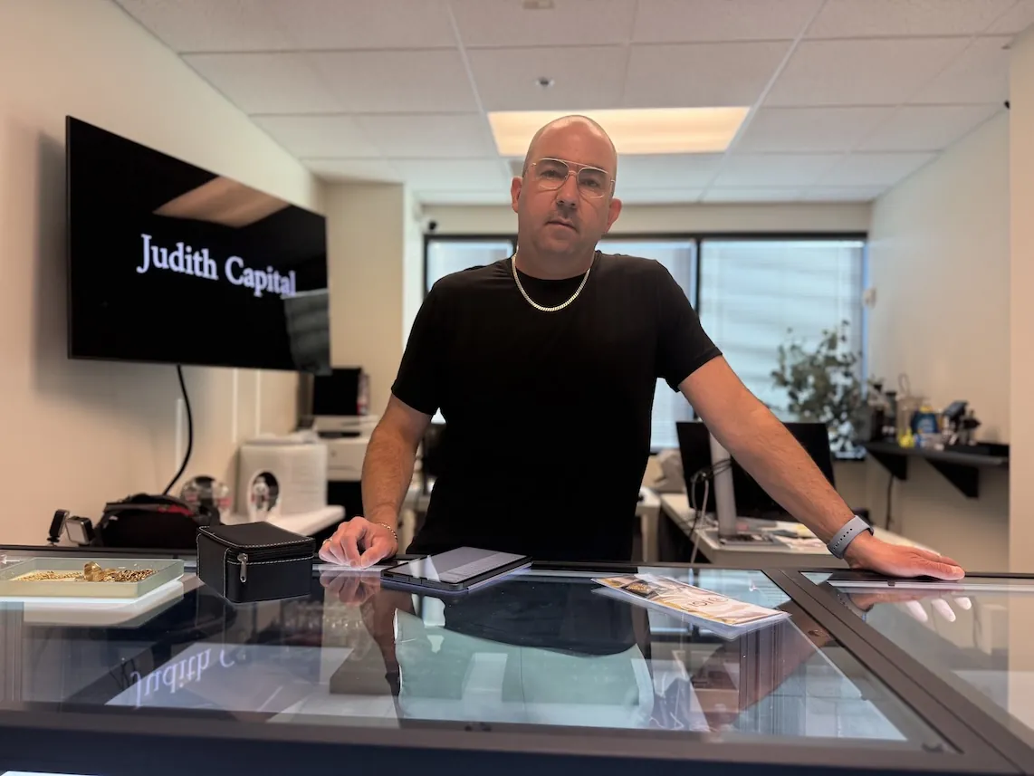 Daniel Osterday at the Judith Capital office