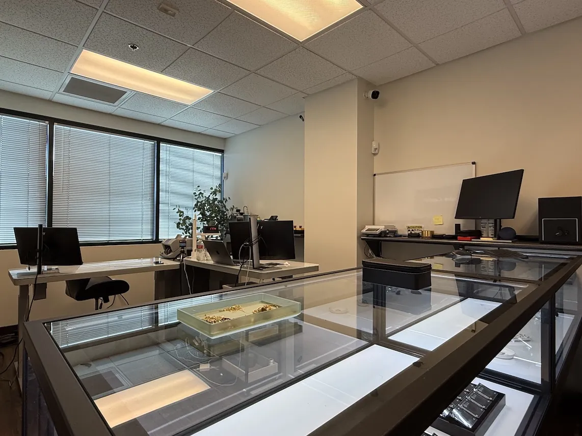Judith Capital office and display cases