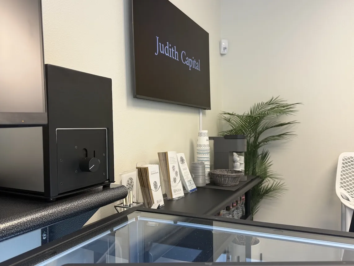 Judith Capital office equipment and display case